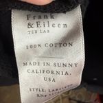 Frank & Eileen Isabelle Effie Capelet Funnel Neck Dress Black Triple Fleece XS Photo 4