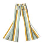 Altar'd State NWT  Electra Flare‎ Jeans Bell Bottoms Iceberg Stripe Size Small Photo 3