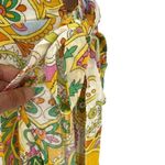 Haute Hippie Womens Floral Paisley Hi-Low Boho Wrap Maxi Skirt Multi Small NWT Photo 2