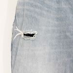 frame denim  Le High N' Tight Cropped Mini Boot Distressed Jeans Light Wash 29 Photo 7