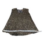 NWT Megan Park Brown/Black Sequined Top Size 3 (US 10) Holiday $585 Brown Photo 7
