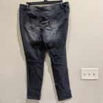 Maurice's XL Distressed Gray Wash Denim Jeans Womens XL Regular Size Photo 4
