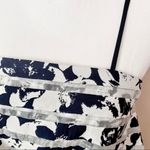 Antonio Melani  Navy Strapless Floral Toma Dress Photo 2