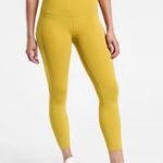 Athleta Ultimate Stash Pocket 7/8 Tight Leggings Size 3X Green Yellow Athletic Photo 0