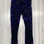 Lululemon Pace Rival Crop Hounds Camo Emperor Blue Black size 2 W6AB1S Photo 1