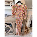 RIXO Target Floral Puff Sleeve Dress V Photo 7
