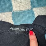 Pretty Little Thing  Black Denim Dress Mini Photo 2