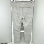 Athleta Chaturanga Striped High Rise Workout Athletic Leggings Yoga Pants Large Photo 3