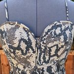 Parker Silk Snake Print Dress size M Photo 1