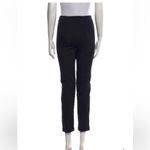 Reformation trendy high rise cropped straight leg pants zipper detail size XS Photo 2