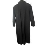 Vintage Donny Brook 100% Wool Long Trench Coat Gray Old Money City Classic 10 Photo 1