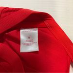 Xhilaration  Juniors Sz M Bikini Top Red Ribbed Photo 7