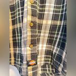 Dickies Men’s  button up flannel shirt, size Large Photo 3