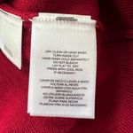 Anne Klein Tuck Shoulder Cotton & Cashmere Crewneck Sweater In Titan Red S Photo 3