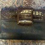 Brighton Pebbled Leather Croc Embossed Bi-fold Wallet Photo 0