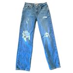 Levi's Levi’s low pro straight distressed dark wash jeans 27 Photo 3