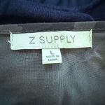 Z Supply  Camila Mini Dress Shadow Grey Floral L Photo 9