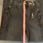 EXPRESS Super High Waisted Black Tonal Snakeskin Print Slim Ankle Jeans Sz 0 New Photo 10