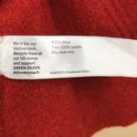 Eileen Fisher Women’s Wool Wrap Front Leather Trim Shoulder Buckle Sweater Photo 9