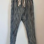 Free People boho Light at Sunrise Crop Pants (Size: 2) blue cream Photo 0