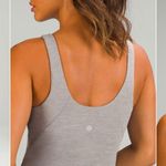 Lululemon  gray align heathered gray bodysuit jumpsuit size 2 Photo 1