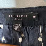 Ted Baker 100% silk floral short sleeve dress scoop neck lightweight size US 2 Photo 4