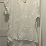 Terzo Millennio Made In Italy White 100% Linen Lagenlook Tunic Top Women Size L Size L Photo 0