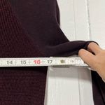 Rag and Bone Jean burgundy red crewneck waffle pullover sweater size XS Photo 8