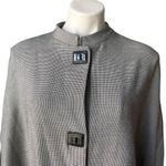 Mango MNG by  Sleeveless Houndstooth Cape, Sz S Photo 6