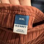 Old Navy Womens Burnt Orange Ribbed Scoop Neck Cotton Blend Fitted Crop Top XXL Photo 5