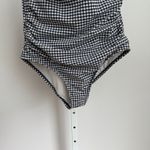 Kona Sol  Gingham Ruffle One Piece Swimsuit Women's‎ Swimwear size S Photo 2