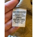 Talbots  Dress Women 10 Tan‎ Long Sleeve Pleated Skirt Knee Length Career Preppy Photo 8