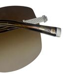 Barton Perreira Gloria Rimless Sunglasses in Tortoise, Silver, Whiskey Gradient Brown Photo 14