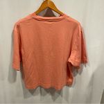Vince Cute  peach pima cotton boxy wide sleeve t-shirt large Photo 6