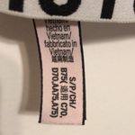 Victoria's Secret Victoria’s Secret Logo And Heart Mesh Unlined Bralette Size Small Black & White Photo 2