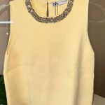 ZARA NWT JEWEL PLAIN KNIT TOP Photo 0