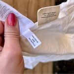 Madewell Button-Waist Wrap Midi Dress 4 White Photo 5