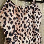 Cheetah/leopard print one piece swimsuit, size XL Black Photo 1