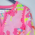 Gretchen Scott Cotton Embellished Tunic in Iconic Iris Pale Pink Size XS Photo 6