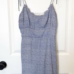 Abercrombie & Fitch Babydoll Dress Womens Medium Sweetheart Neck Ruffles Floral Photo 0