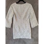 Trina Turk  Selfie Peacock Embroidered‎ Dress Size S Cream Evening Wedding $458 Photo 7