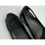 Crocs  Kadee Black Slip On Flats Women’s Size 7 Comfort Shoes Photo 6