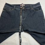 Chico's Mid Rise Crop Jeans Size 10/M/1.5 Stretch Casual Summer Minimalist Photo 7