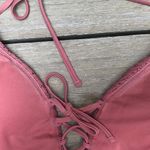 Hollister  Clay Rose Colored Boho Crochet One Piece Swimsuit Photo 11