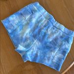 PINK - Victoria's Secret  Women's Blue Tie-Dye Shorts Size Medium Photo 3