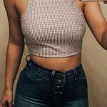 Urban Outfitters Plaid Crop Top Photo 0