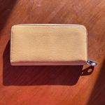 Coach Tan Zip Around Leather Wallet Photo 1