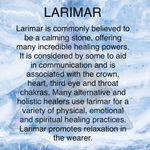 Sterling Silver Natural Larimar  Ring Size 9.5 Photo 6