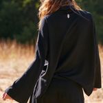 Free People Movement Black Can’t Handle This Turtleneck Ribbed Shirt Size M Size M Photo 3