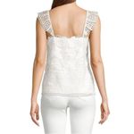 Lilly Pulitzer  Azaria Too Fly Lace Top XXS Women’s Resort White NWT 011248 Photo 4